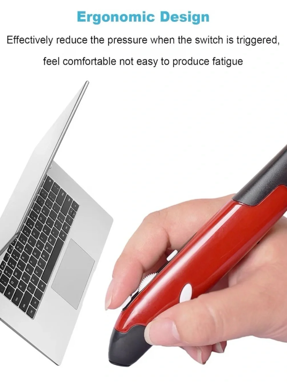 Red Men’s Precision Grooming Trimmer - Compact Electric Razor